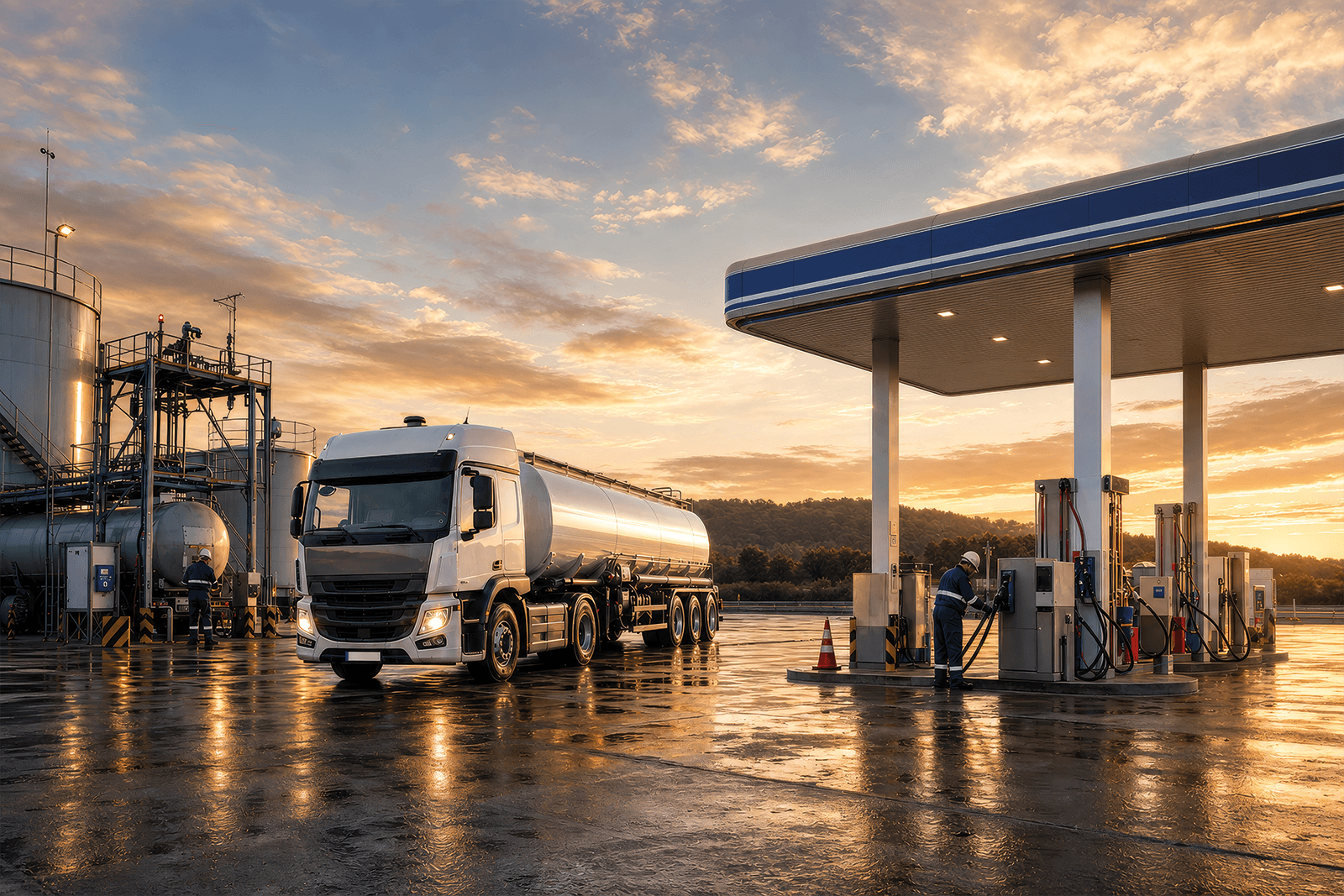 Safe Fuel Station Supply. Sichere Kraftstofflogistik vom Depot bis zur Tankstelle